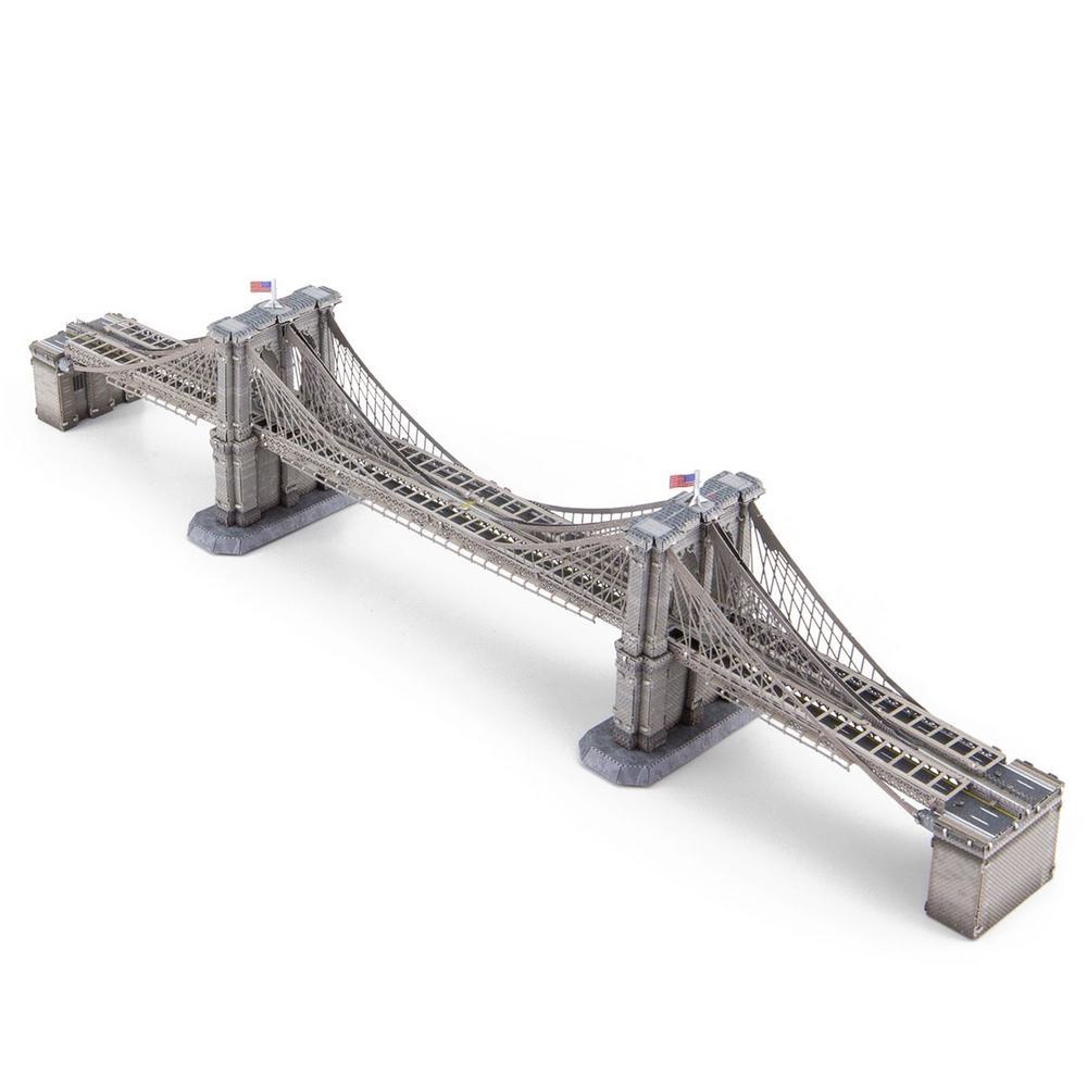 Metal Earth, 3D Model Kits, Metal, Art & School, Brooklyn Bridge PS2018, 833612